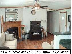 Wood Floors with Woodburning Fireplace