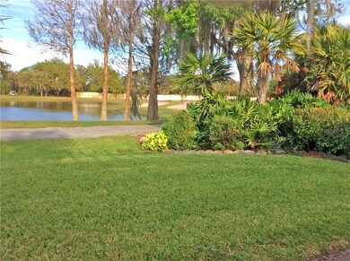 View to pond & golf course