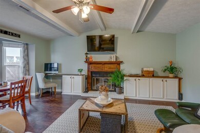Check out the built-ins and the space for a home o