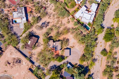 Aerial View of Main house & Guest House