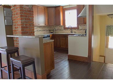 Kitchen. The kitchen features new custom rustic ch