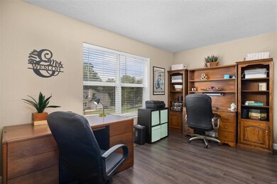 Dining room is currently being used for office spa