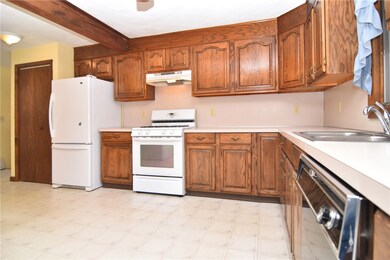 Oversized kitchen and dinning. Pantry closet