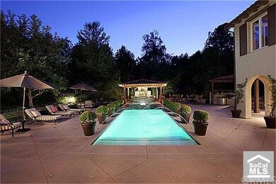 Pool and Entertaining from Entry doors to back