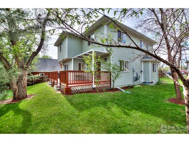 Back and side yard
