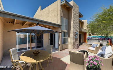 Virtuallly Staged Back Patio
