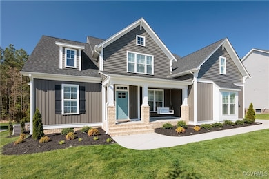 View of front of home featuring board and batten s