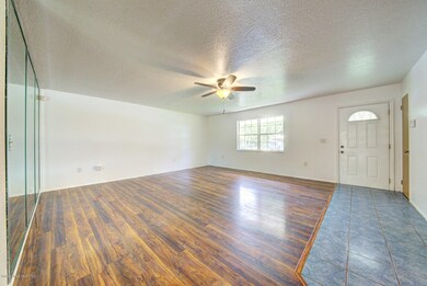 living room & front door