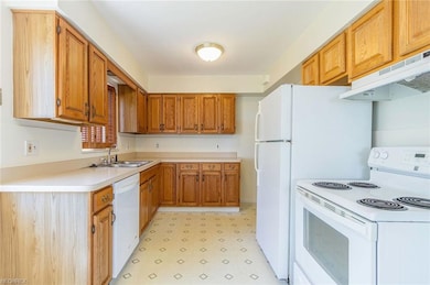 Refrigerator and electric range stay also.
