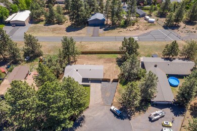 full property from above drone