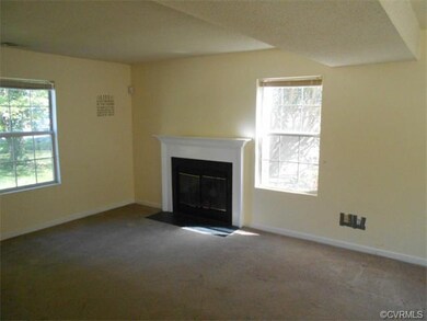 Great room with fireplace