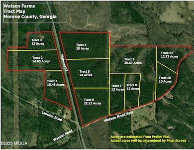 New Watson Farms Tract Map PNG