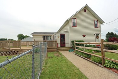 Walkway from Garage to house