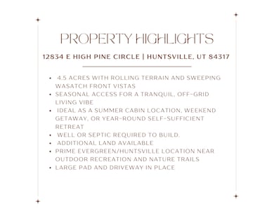 View of miscellaneous listing collateral