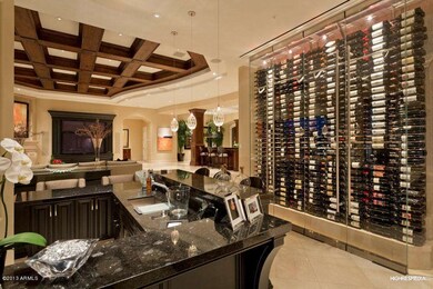Wine Wall Opposite Entertainment Bar
