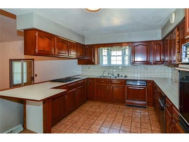 Kitchen. Beautiful Cherry Cabinets, open floor pla