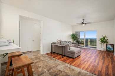 New luxury vinyl plank flooring.