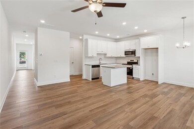 Open concept living space