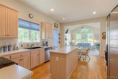 Kitchen w/Beautiful Cabinets, Solid Surface Tops,