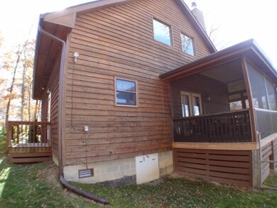 Side screened porch