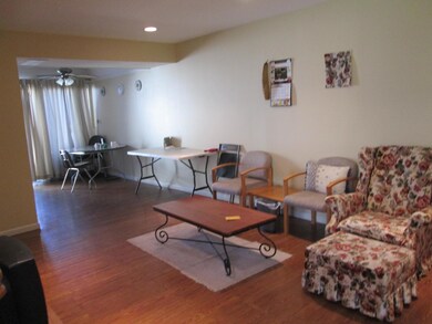 Roomy living room area