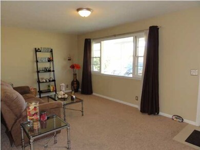 Large picture window.