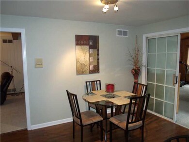 Kitchen. Eat In Kitchen that Opens into Addition