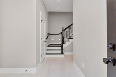 The entry area is secluded from other mainstays wi