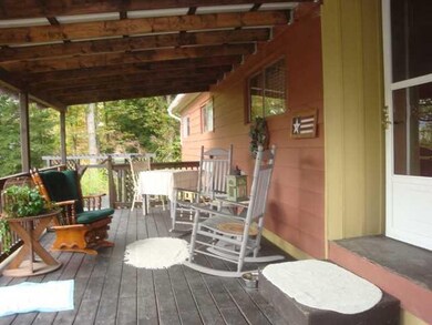Patio/Deck. Watch the sunset on this property from