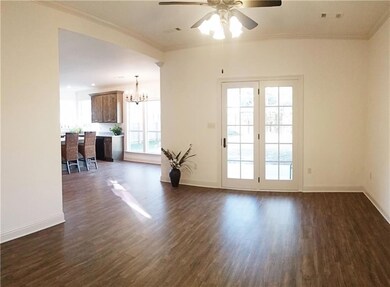 Living Area with Open Floor Plan