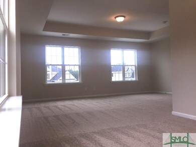 Large master retreat with tray ceiling, sitting ar