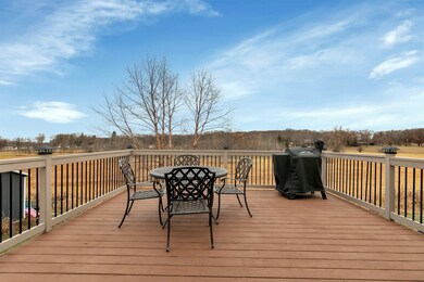 The deck is a great space to enjoy views of nature!