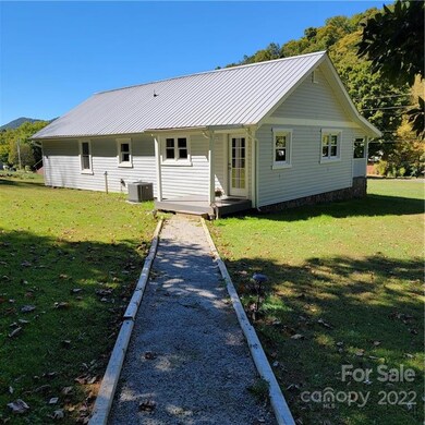 Back of the house from driveway