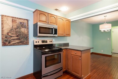 Open to the dining room