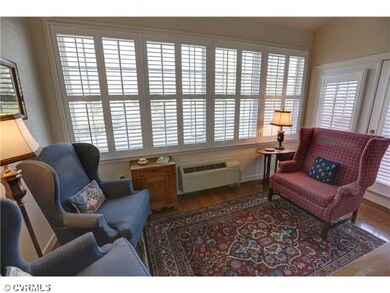 Other - The sun room features vaulted ceilings and