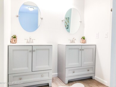 Bathroom W/Double Vanities
