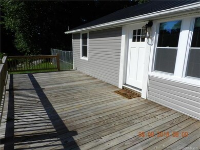 Front door and porch/deck