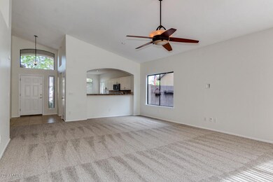 Great room facing kitchen