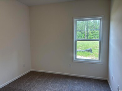 Carpeted empty room featuring baseboards and healthy amount of natural light