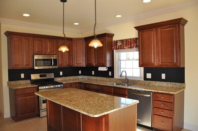 Well appointed kitchen for gathering with loved on