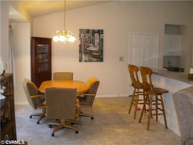Breakfast Nook - Kitchen Flows Directly into Great