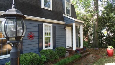 Welcoming Front entrance