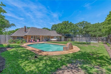 Large backyard with pool