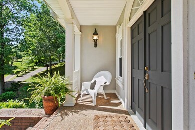 Beautiful double front entry.