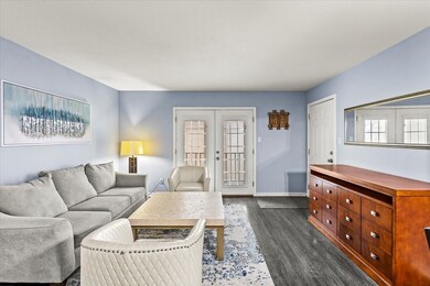 Living room and balcony access