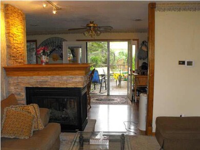 From the Living Room to the Dining and Kitchen or 