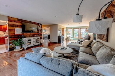 Modern touches with plenty of space to entertain f
