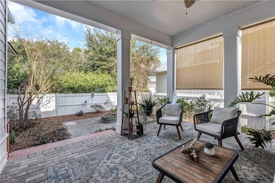 Covered Back Porch