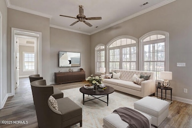 Virtually Staged Living Rm