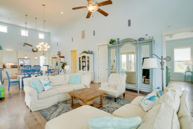 Open Concept Living, Dining, Kitchen